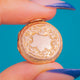 Blue-background engraved front (A0095)