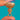Reverse of sculptural Gold fob and bail
