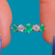 Front of alternating Emeralds and Diamonds (A0571)