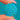 Turquoise bombé pendant, front