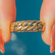 Victorian 18ct Gold Keeper Ring, c.1893