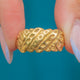 Antique 18ct Gold Keeper Ring, c.1918