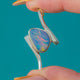 Vintage Silver Australian Opal Doublet Pendant