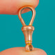 Dainty 9ct Gold Antique Dog-Clip Clasp