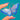 Impeccable David Andersen Norwegian Silver Blue Enamel Butterfly Pendant, front of blue Enamel butterfly