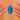 Morpho pendant on the neck