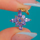 9ct Gold Tanzanite "Star" Charm