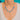 16" Victorian Gilded Silver Opaline Necklace