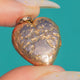 Victorian 9ct Gold Engraved Heart Locket