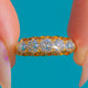Victorian 18ct Gold Bright Old Mine Cut Diamond Five Stone Ring, 1.20ct
