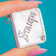 Antique Silver Stamp Case Pendant