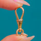 Antique 15ct Gold Dog-Clip