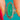 Art Deco Era Chrysoprase Dress Ring, 9ct Gold & Silver