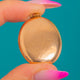 Classic Antique 15ct Gold Smooth Oval Locket
