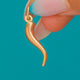 Dainty 9ct Gold Horn of Plenty Pendant Charm