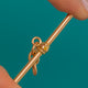 9ct Gold T-Bar Pendant